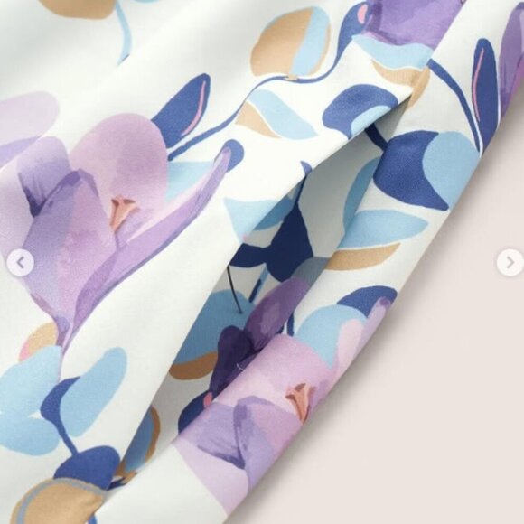 BloomChic Plus Size 4XL Floral Print Lantern Sleeve Dress us26 - Picture 5 of 6